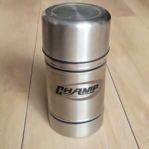 Champ Old Stock Hot Cold  0.5 L Thermos Vacuum Bottle Stainless Steel